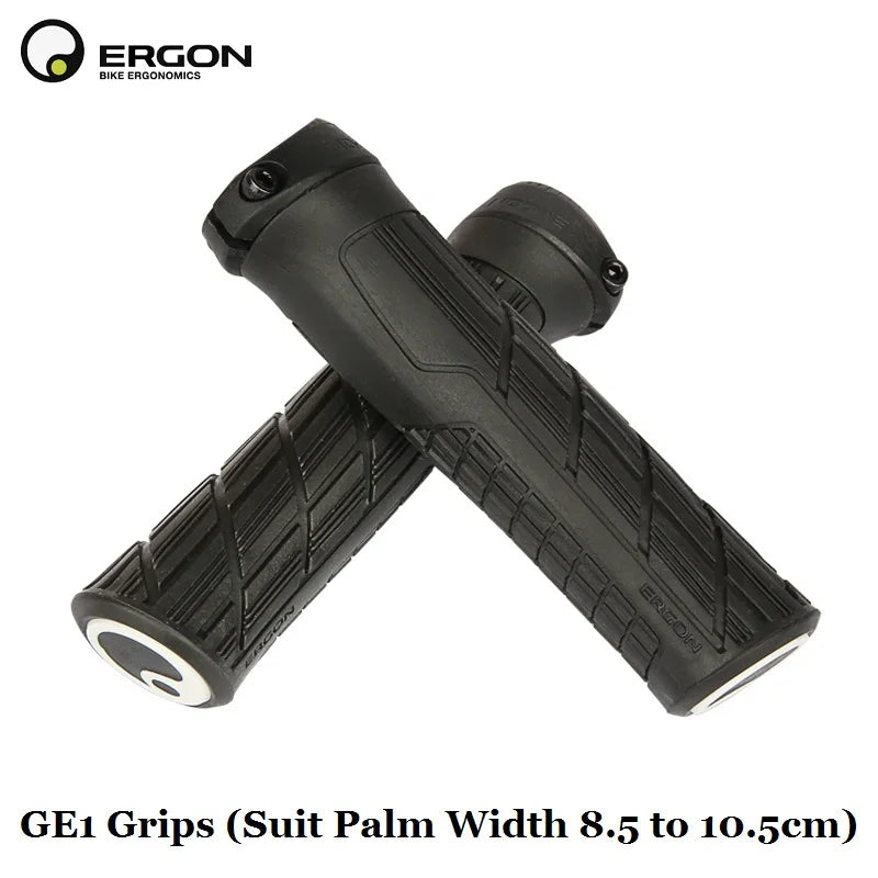 ERGON GP1 GP3 GP5 GA3 GE1 GA20 Bicycle Bar End Grips Mountain Bike Ergonomics Handlebar Grips Cycling Handle Mount Rubber Grips