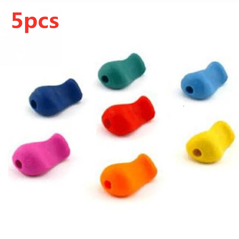 5/10pcs Ergonomic Pen Grip Corrects Writing Postures Reduces Hand Fatigue Writing Postures Corrector for Students Offices Worker