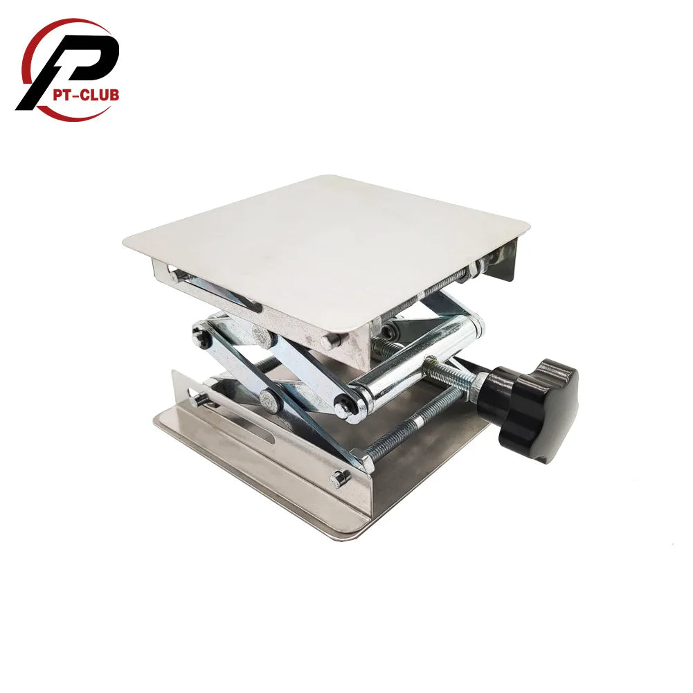 Lift Table Lab Plate Jack Scissor Stand Platform Router Workbench Table Woodworking Lift Laboratory Carpentry Tools