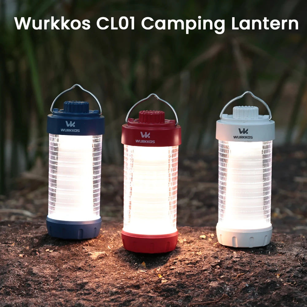 Wurkkos CL01 550 Lumens Rechargeable LED Ultra-Long-Life Camping Ambient Light Magnetic Waterproof Hiking Fishing Outdoor