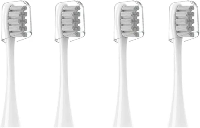 4 Pcs/Pack Electric Toothbrush Rreplacement Heads for Oclean All Models x pro Elite, X, X Pro,Flow,F1,Air 2.With Hygienic Caps