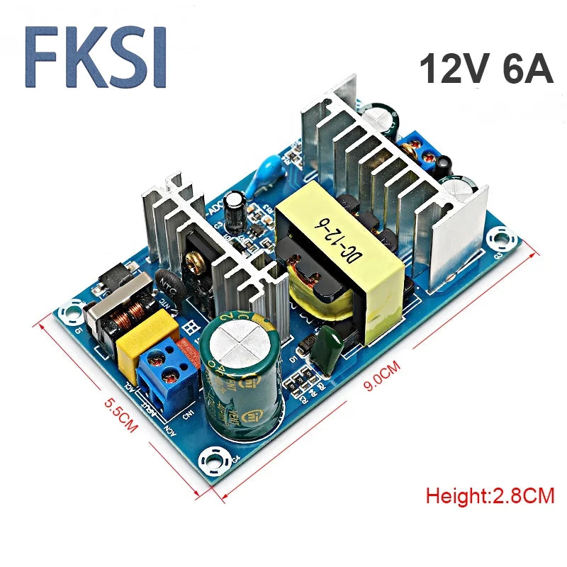 AC 85-265V to DC 12V 24V 36V 48V step down Transformer power supply  1A 2A 4A 6A 8A 9A switching power module for Replace Repair