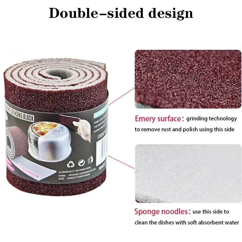 Household Cleaning Kitchen Melamine Sponge Carborundum Kitchen Eraser for Pan Pot Dish Sponges Household Cleaning Kitchen Sponge
