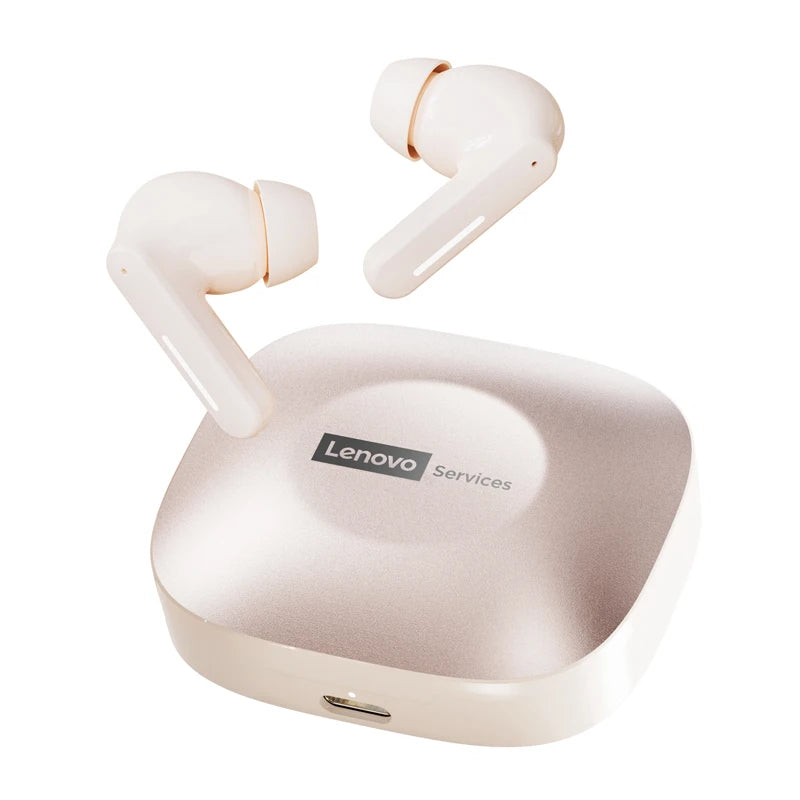 New Lenovo LE209 Wireless Bluetooth Earphone Business Music Bluetooth Headphone HD Call with Mic 30H Battery Life Gaming Headset
