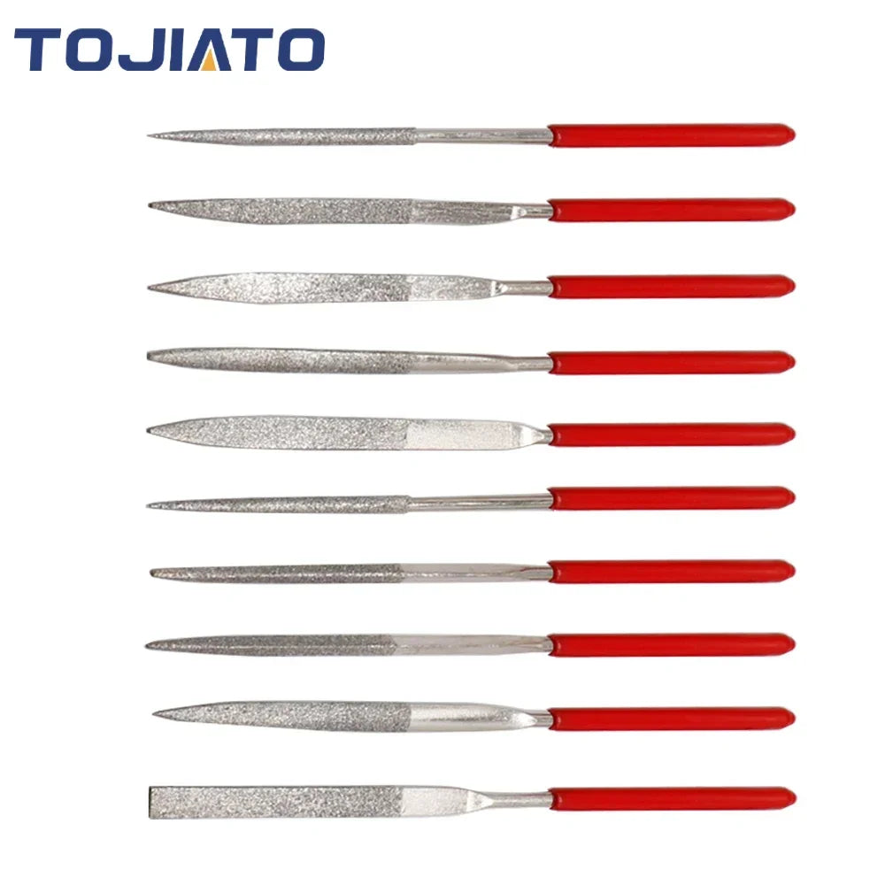 1set 3D Model File Cutter Scraper Engraving File Needle Deburring Kit Sanding Tools DIY 3D Printer Parts Grinding Trimming Tool