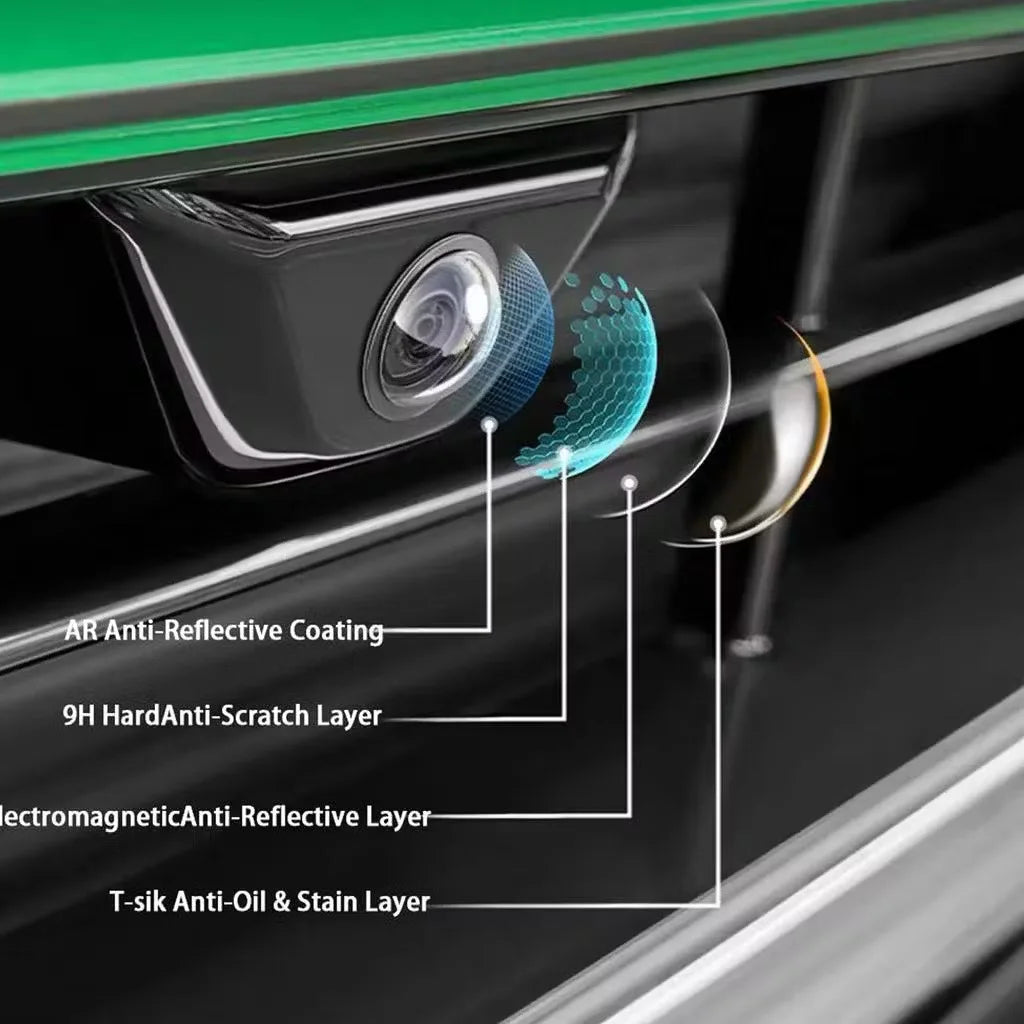 Universal Car Camera Lens Protector 2/4PCS Rear View Backup Camera Cover 360° Camera Protection Anti Scratch Waterproof