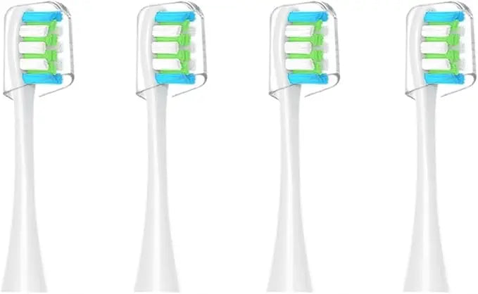 4 Pcs/Pack Electric Toothbrush Rreplacement Heads for Oclean All Models x pro Elite, X, X Pro,Flow,F1,Air 2.With Hygienic Caps