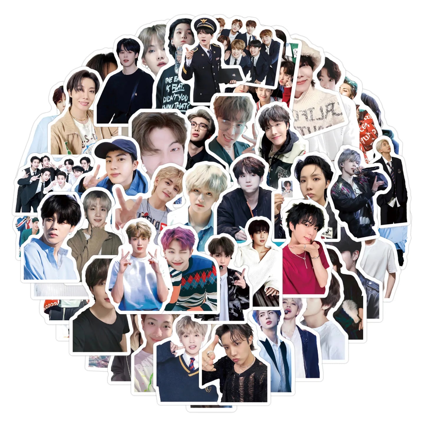 110pcs Kpop Idol Stickers Set DIY Mobile Phone Decorative Stickers Fan Gifts
