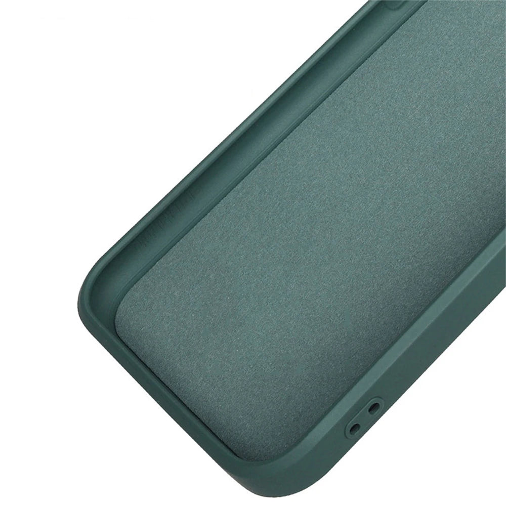 New Square Liquid Silicone Case for Xiaomi POCO X3 Pro NFC X3Pro X3NFC Shockproof Soft Cover Coque