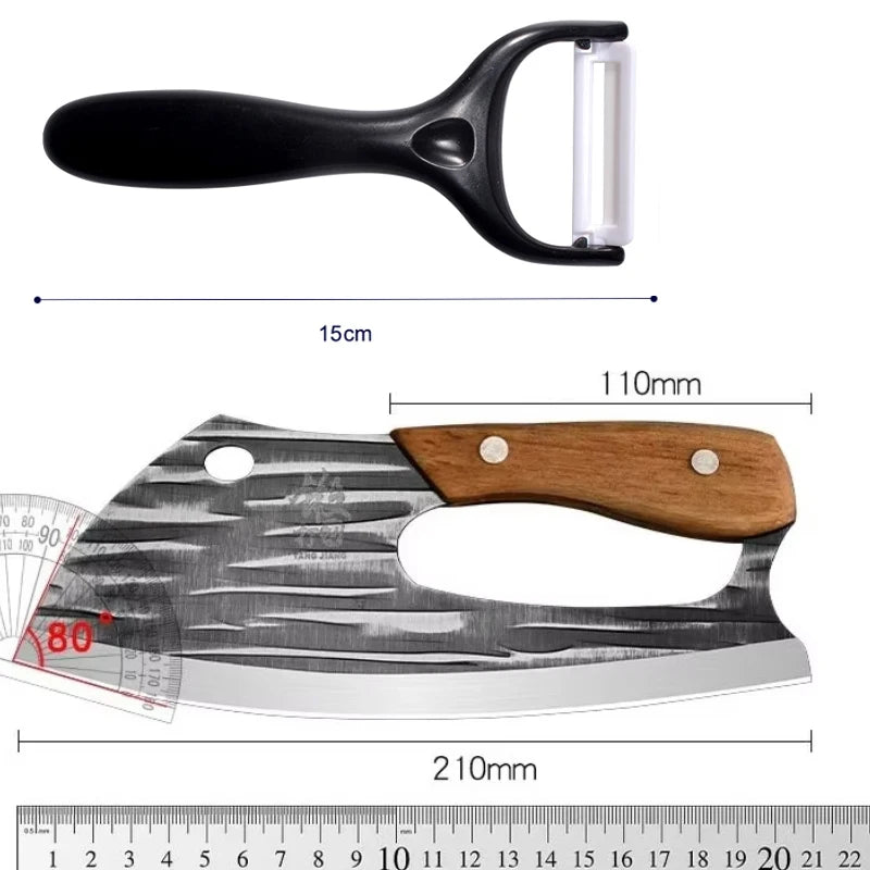 NEW Effort Saving Kitchen Knife Meat Cleaver Knife Household Vegetable Fruit Knife Stainless Steel Forged Knife for Kitchen