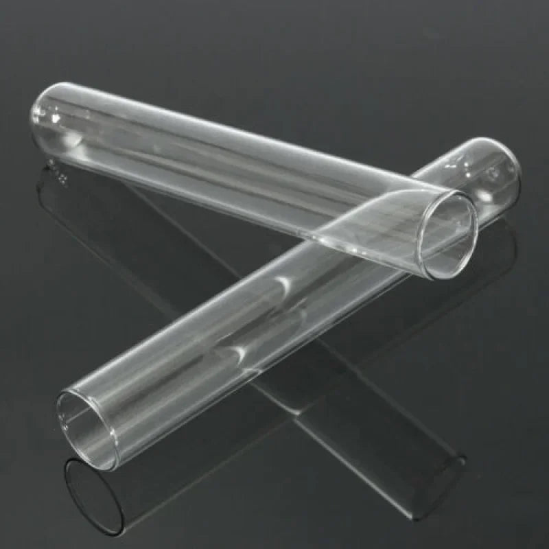 5pcs Borosilicate Glass Test Tubes, 75-300mm clear U-Bottom for Laboratory Science Experiments & School Education Supplies