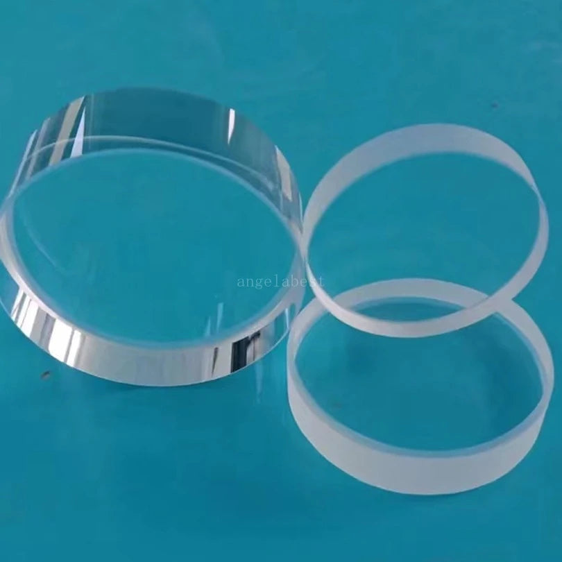 Borosilicate Transparent Glass Sheet Sight Glass Disc Diameter 30mm to 150mm Thickness 8mm customize