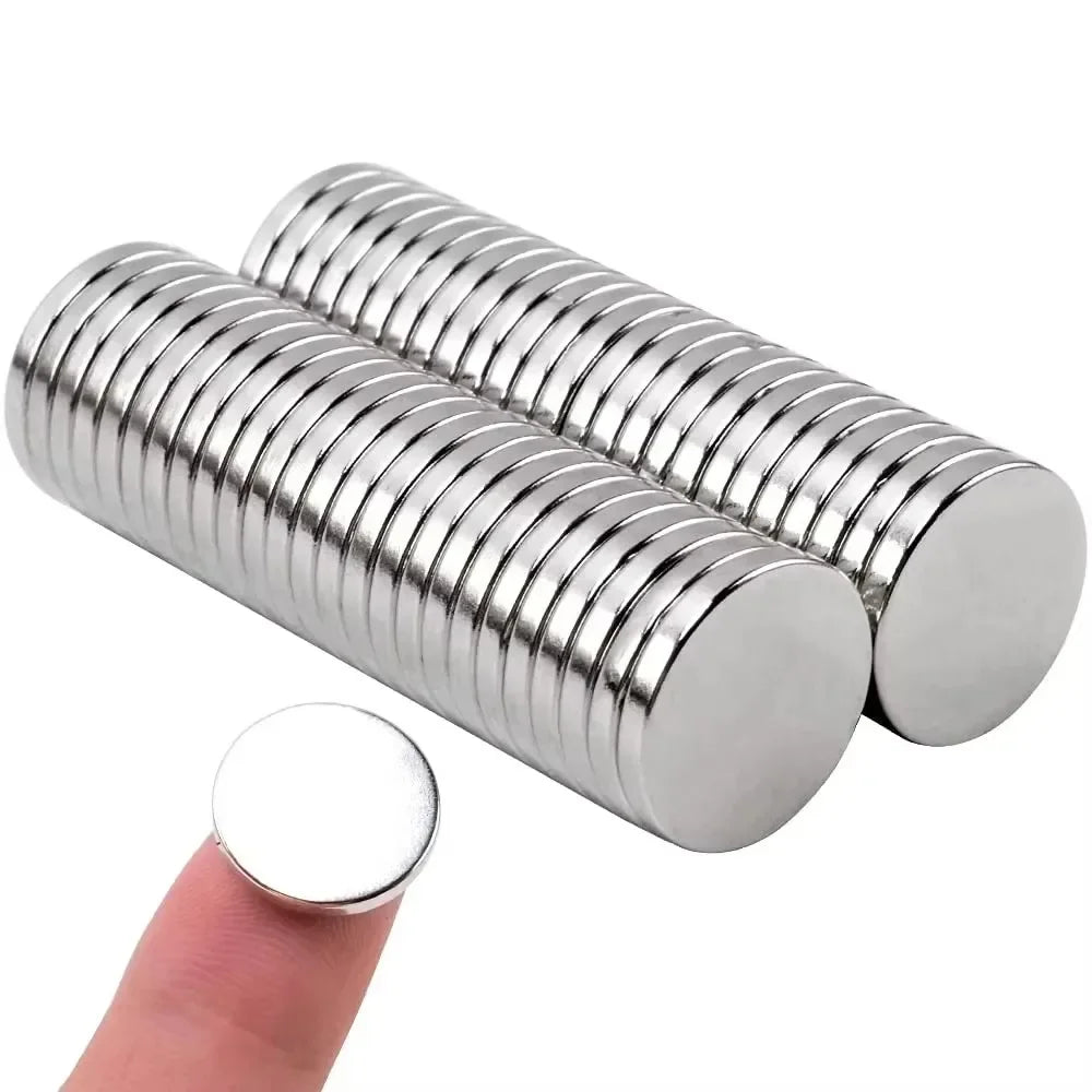 Mini Strong Magnets 6 x 2 mm Small Strong Magnets for Whiteboard, Extra Strong Mini Round Magnets for DIY Refrigerator