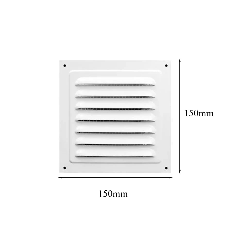 Air Vent Grille Air System Net Cover Screen Exhaust Outlet Window Square Vent Heating Cooling Vents Plate