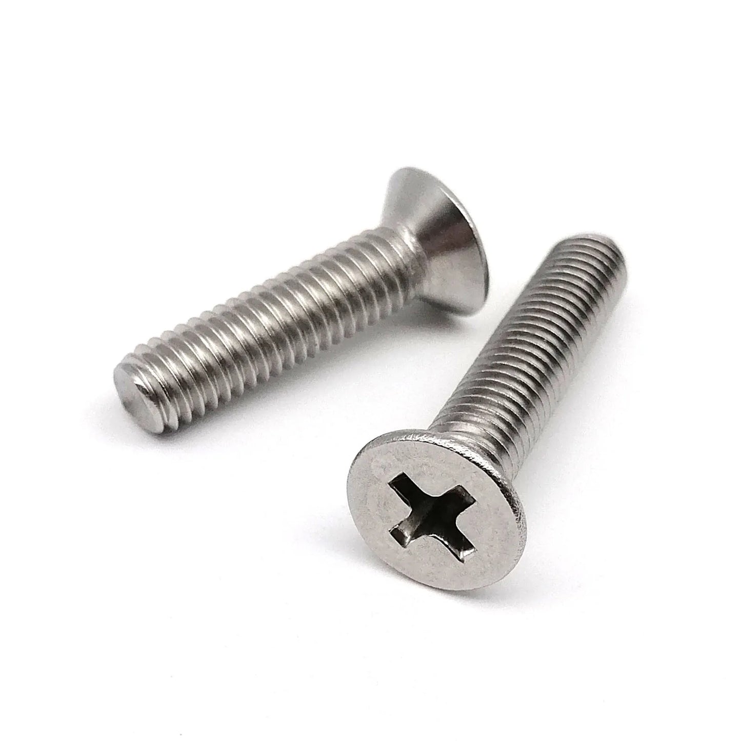 50x M1.2 M1.4 M1.6 M2 M2.5 M3 M3.5 M4 Mini Micro Small Black 304 Stainless steel Cross Phillips Flat Countersunk Head Screw Bolt