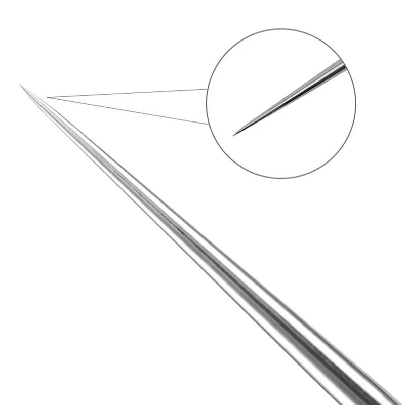 1Pc 6.1 Inch Stainless Steel Clay Tool Sculpture Pottery Modeling Stick Acupressure Texture Pottery Clay Tool DIY Carving Crafts