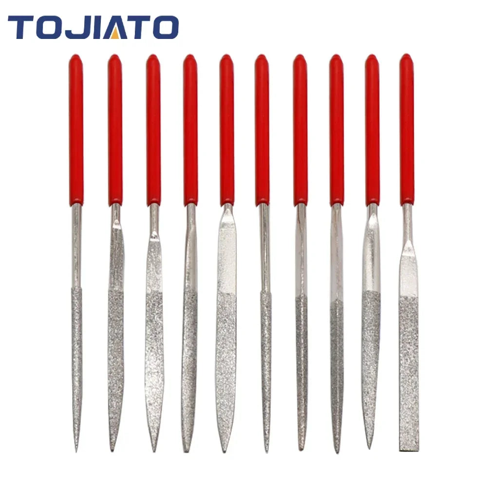 1set 3D Model File Cutter Scraper Engraving File Needle Deburring Kit Sanding Tools DIY 3D Printer Parts Grinding Trimming Tool