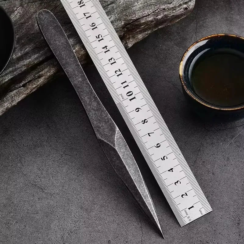 High-quality handmade tea knife, tea needle, tea cone, steel tea needle, black tea cake, pu'er tea set accessories