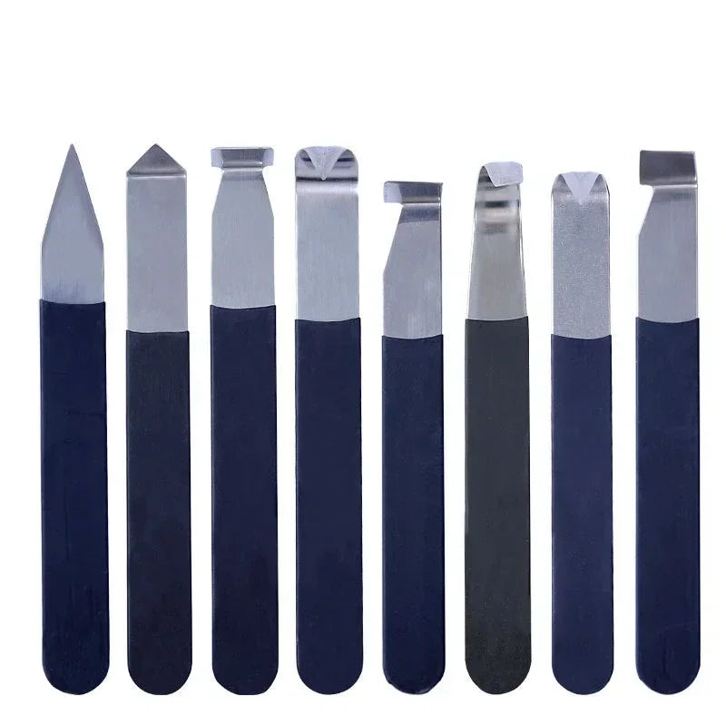 Tools DIY Ceramic Craft Ceramics & Pottery Clay Sculpture Tool Crafts Rubber Handle Stainless Steel Sewing Sculpting Home Arts