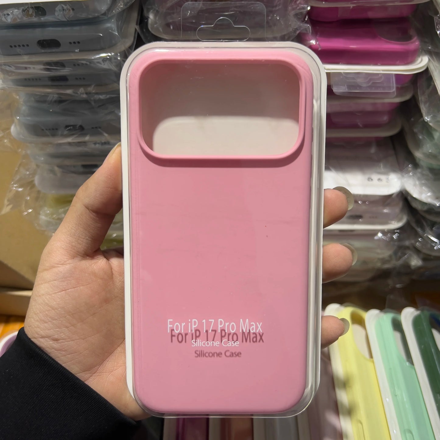 Luxury Candy Liquid Silicone Case For iPhone 17 Pro Max 16 15 14 13 Pro Max AIr Full-wrap Skin-friendly Cover