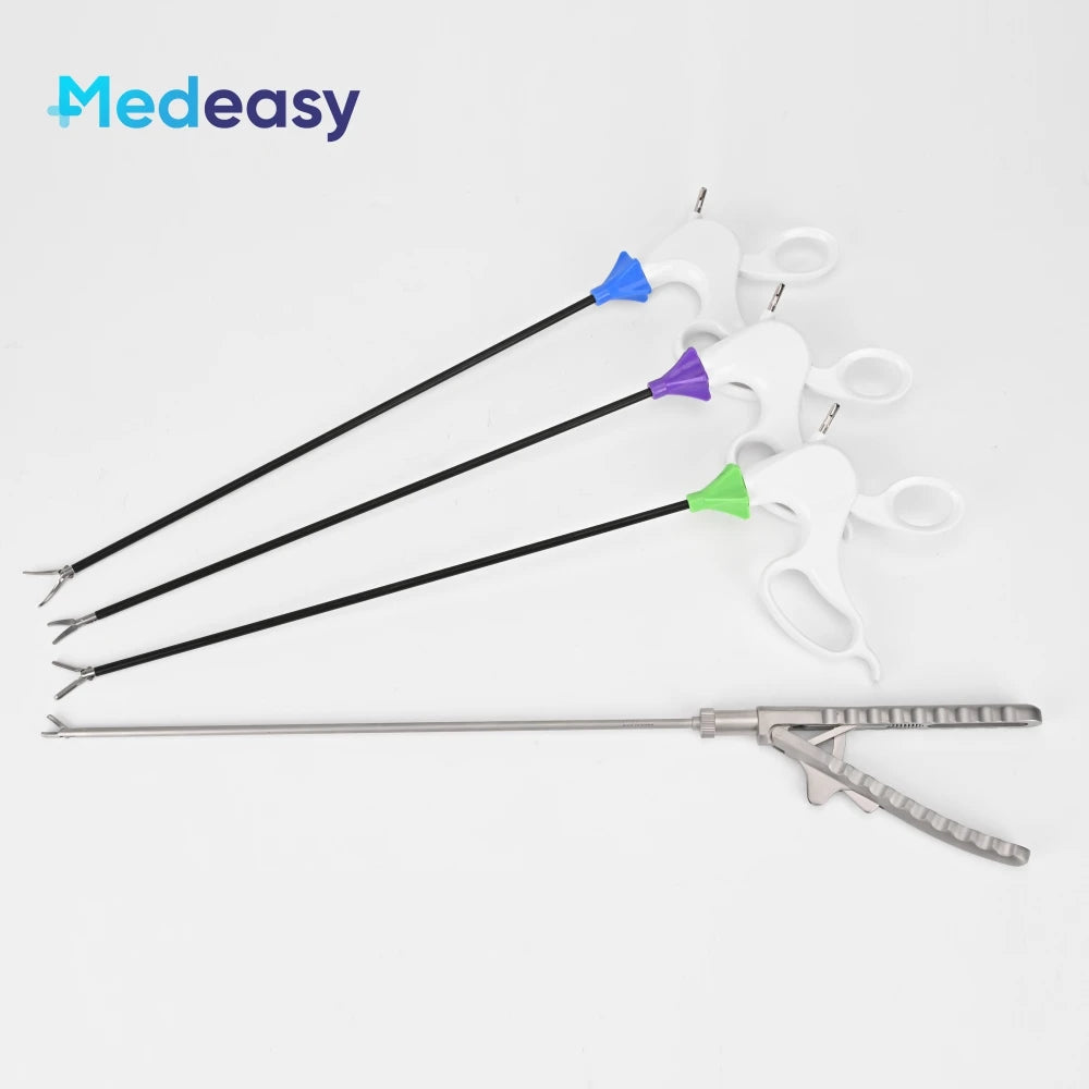 Laparoscopic Simulation Trainer Tools Laparoscopy Training Instruments Forceps Grasper/Dissector/Scissors Curved/Needle Driver