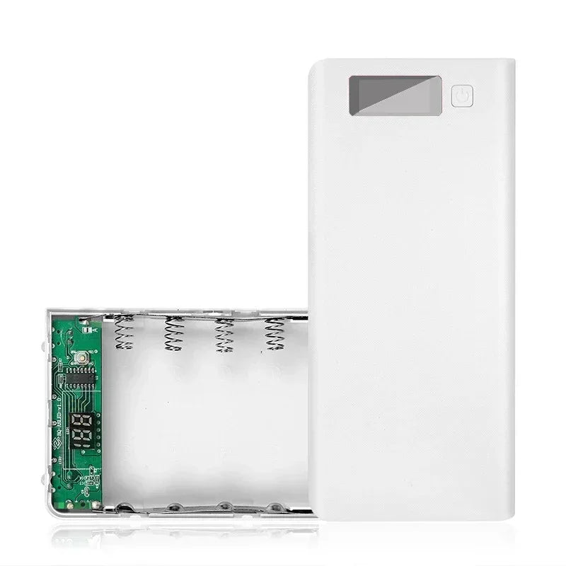 USB Power Bank Battery Charge Box 8*18650 Battery Charger Box Digital display panel Fast Charging with LED Digital Display Light