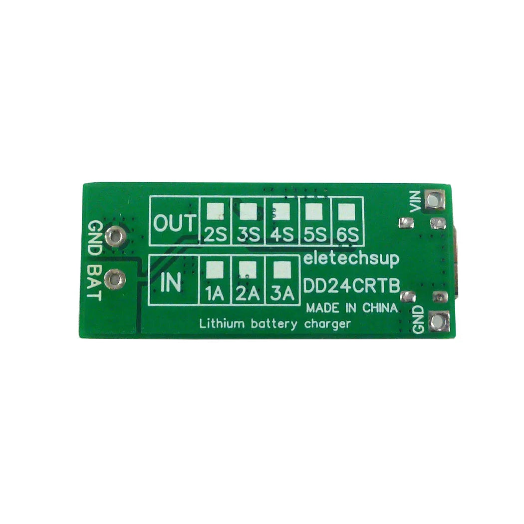 1PCS 2-6Cell Li-po Li-ion 18650 Pack Charger Module Type-c DC 5V to 8.4V 12.6V 16.8V 21V 25.2V for 7.4V 11.1V 14.8V 18.5V 22.2V