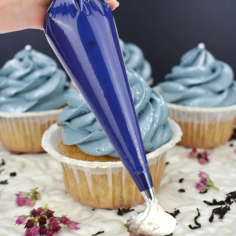 Heavy and Durable Decorating Pouch（21Inch），Disposable Thickened Plastic Pastry Bag，for Decorating and Frosting