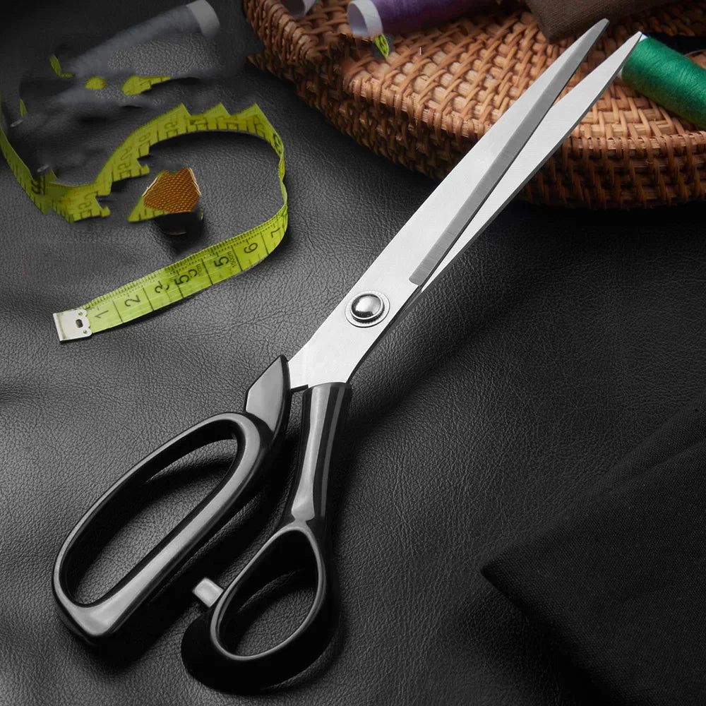 8 Inch Stainless Steel Tailor's Scissors For Fabric Professional Sewing Tool Garment Scissors Durable
