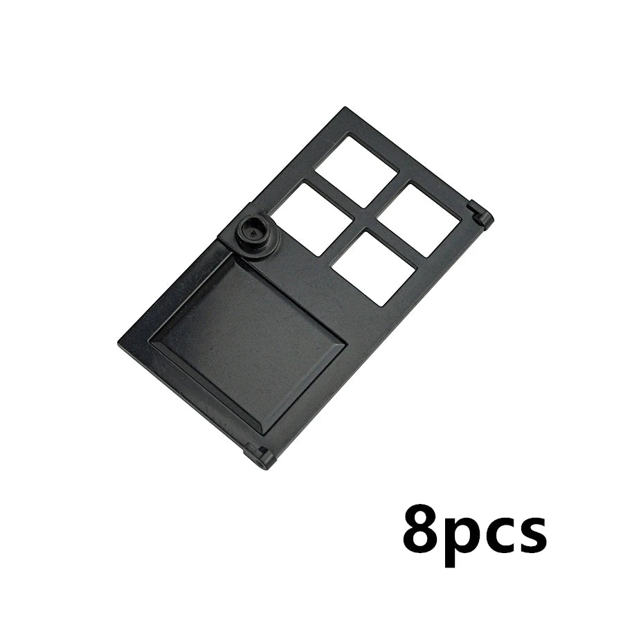 City Window Building Blocks MOC House Door Frame Glass Bricks Parts Compatible 60594  60616 60621 60596 MOC Educational Parts Fo