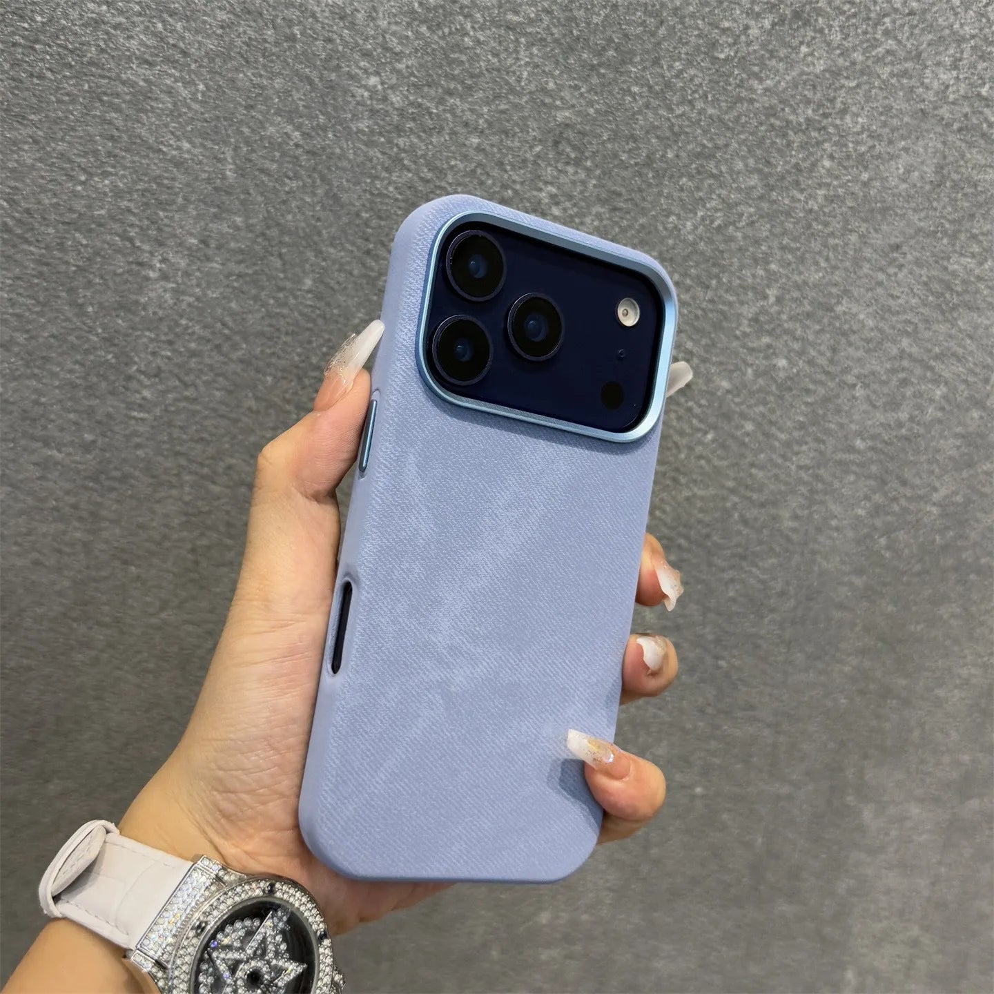 Luxury Built-in For Magsafe Flannel Case For iPhone 17 Pro Max 16 15 14 13 iPhone Air Plus Magnetic Wireless Charge Matte Cover