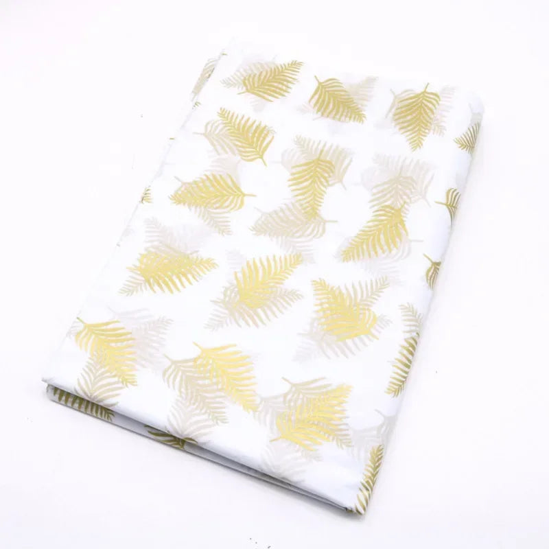 10 Sheets/lot 50*70 Cm Gift Wrapping Paper DIY Handmade Craft Star Love Dot Pattern Tissue Paper  Floral Packaging Material