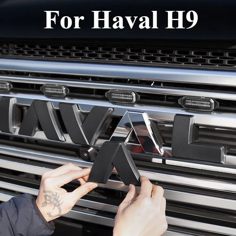 For Haval H9 MKII 2024 2025 Accessories For Enhancing The Appearance Of Cars With Car Front Logos Accessories
