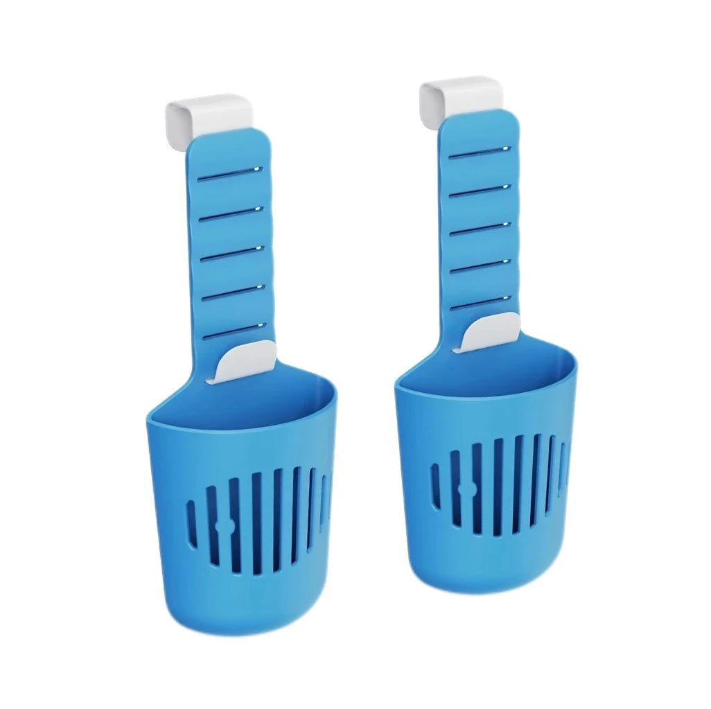 1/2PCS Silicone Toilet Tank Tablet Holder Versatile Toilet Bowl Hanging Cleaner and Deodorizer Hanger