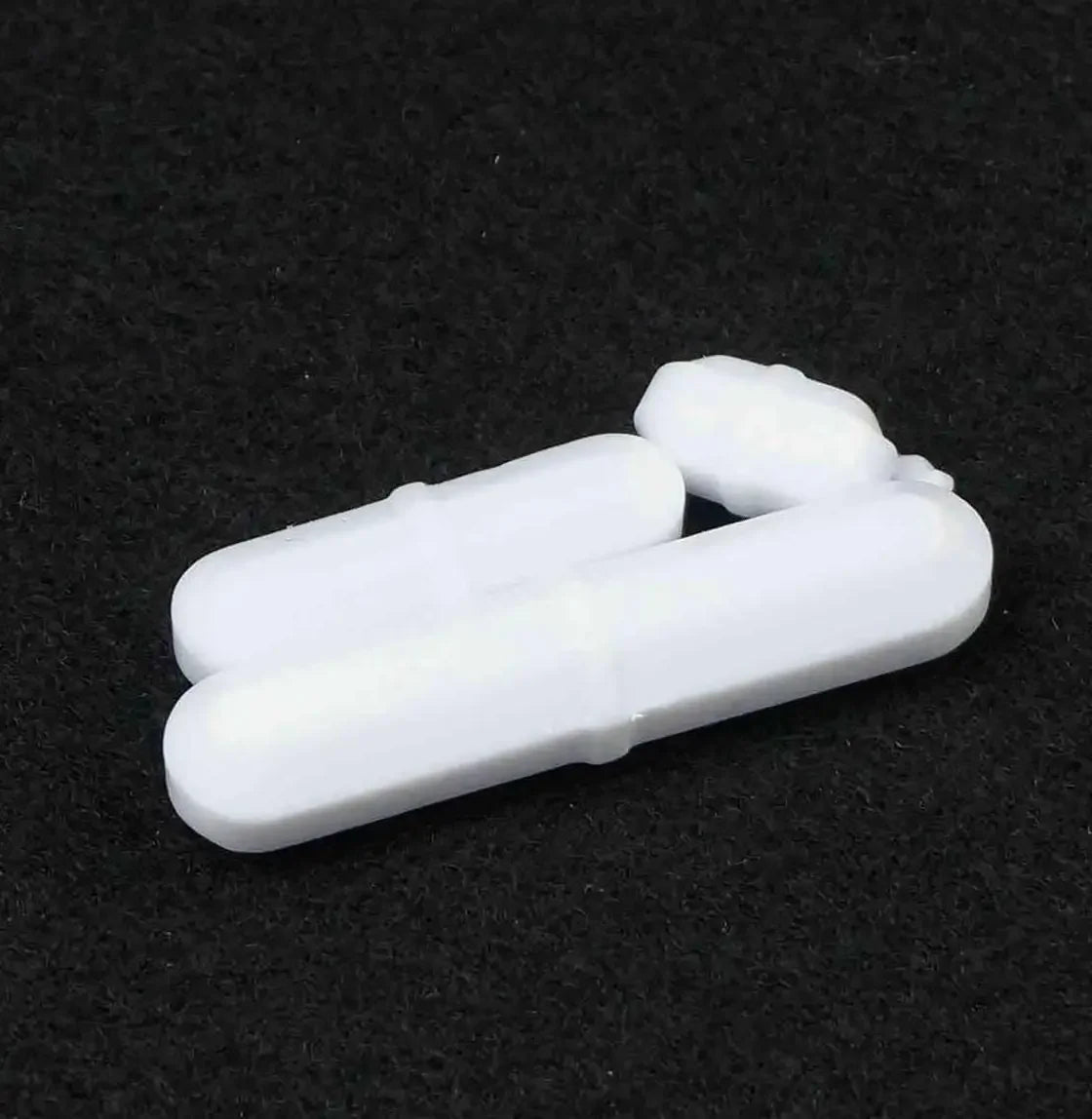 2pcs Stirrer Bar Length 6/10/15/20/25/28/30/35/40/45/50/60/70/100mm PTFE Coated Magnetic Lab Stirring Tool B Type