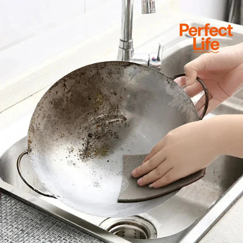 Household Cleaning Kitchen Melamine Sponge Carborundum Kitchen Eraser for Pan Pot Dish Sponges Household Cleaning Kitchen Sponge