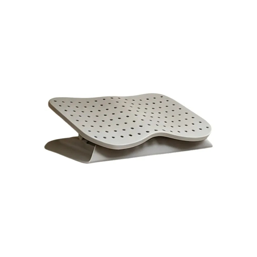 Ergonomic Under Desk Footrest Nonslip Bottom Hollow Out Office Desk Leg Rest Comfortable Breathable Adjustable Footstool