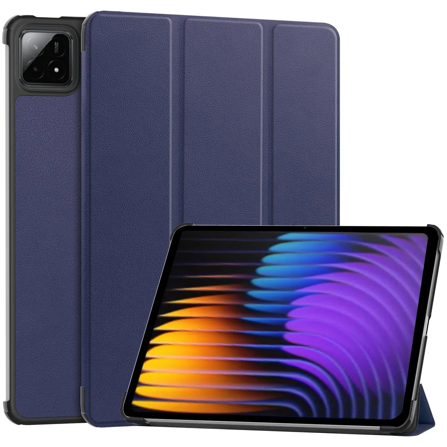 For Xiaomi Pad 7 Case 11.2 inch Tri-Folding Flip Stand Case Funda For Xiaomi Pad 7 Pro Mi Pad 7 2024 with Auto Sleep Cover