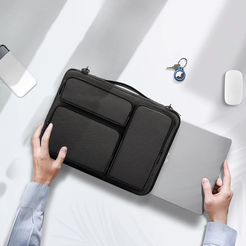 Laptop Case13 14 15.6 inch Carrying Sleeve For Macbook Air M2 13.3 Pro 14 M1 Cover Huawei Xiaomi HP Dell Lenovo Asus Shell BAG