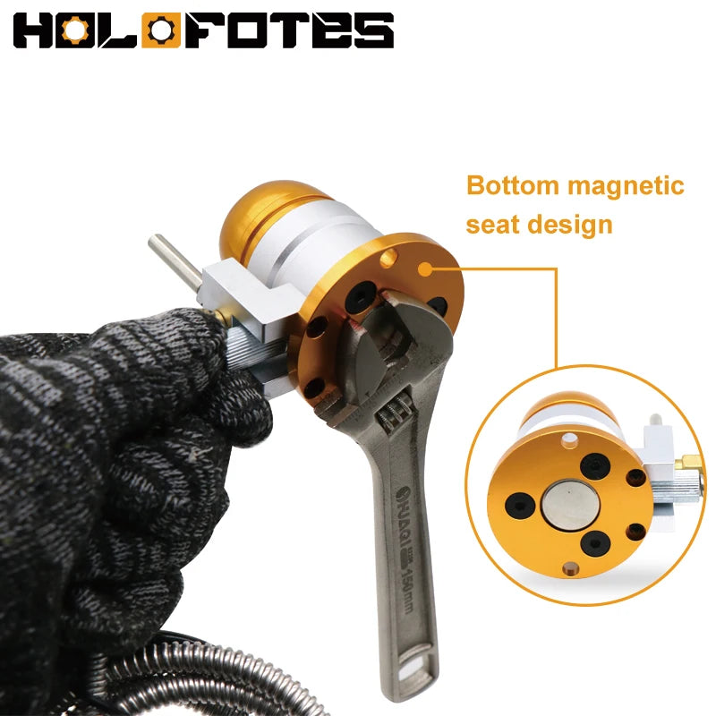CNC Mach3 Tool Sensor Z Axis Probe Normal Closed Tool Length Setting Gauge Pre-setter Automatic Blow Up for CNC Router