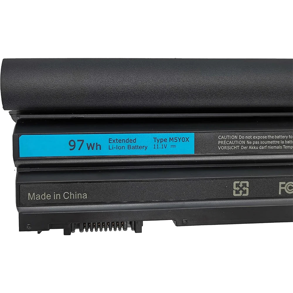 97WH 9-Cell Battery M5Y0X HCJWT NHXVW N3X1D M5YOX 71R31 FOR Dell Latitude Laptop E5420 E5520 E5430 E5530 E6420 E6430 E6520 E6440