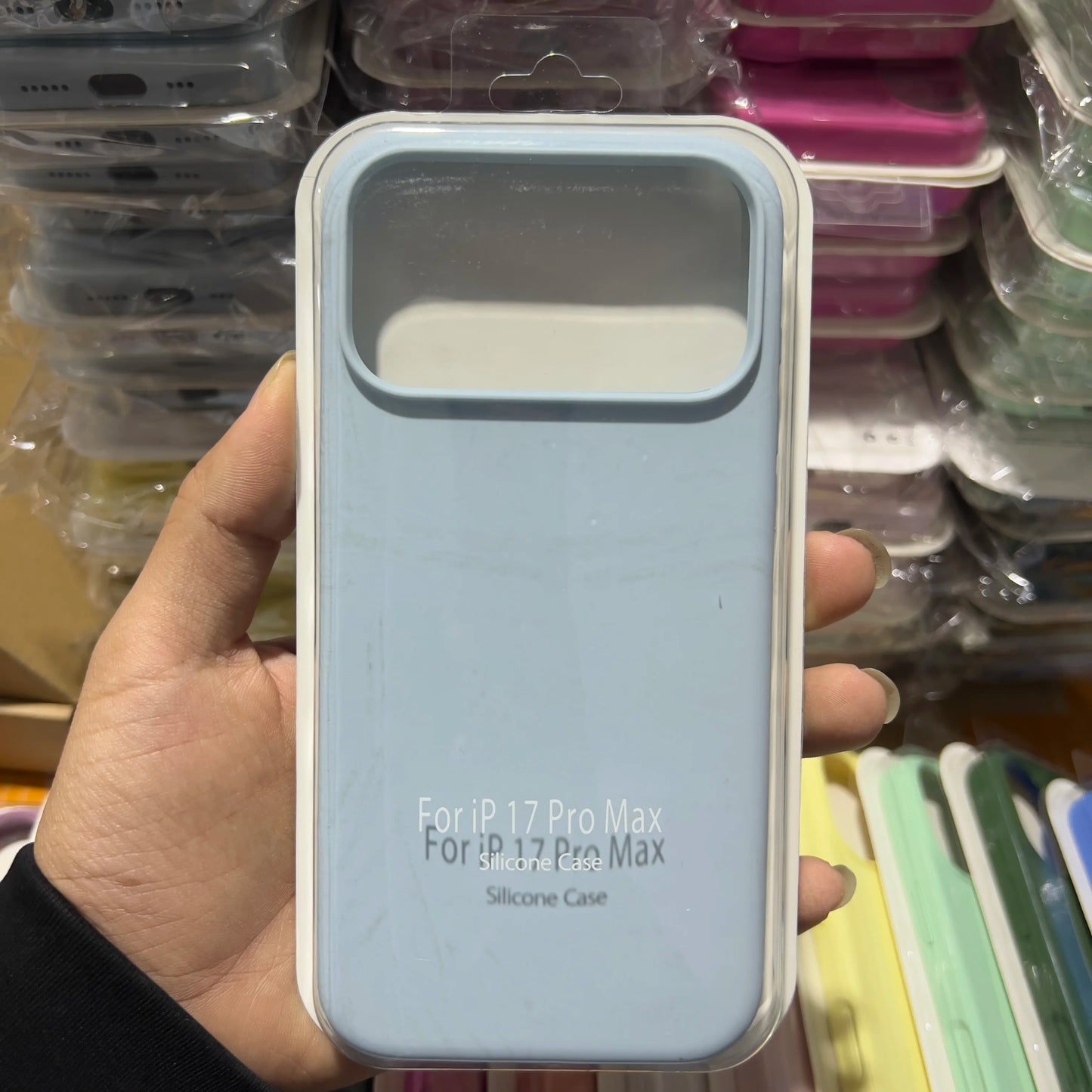 Luxury Candy Liquid Silicone Case For iPhone 17 Pro Max 16 15 14 13 Pro Max AIr Full-wrap Skin-friendly Cover
