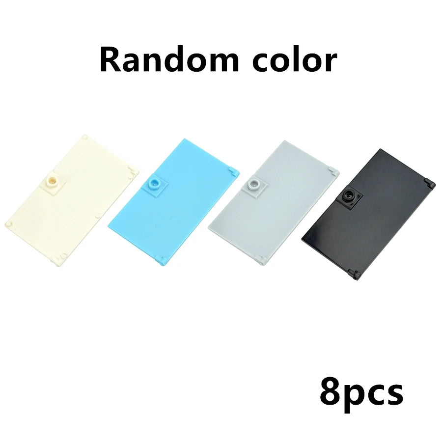 City Window Building Blocks MOC House Door Frame Glass Bricks Parts Compatible 60594  60616 60621 60596 MOC Educational Parts Fo