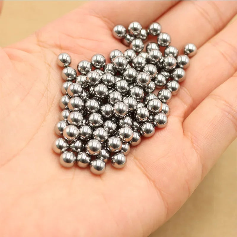 304 Stainless Steel Solid Smooth Round Balls 2 3 4 5 6 7 8 9 10 12-25mm Corrosion and Rust DIY Precision Bearings Roller Beads