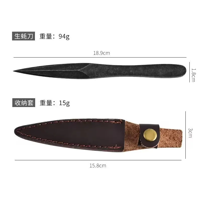 High-quality handmade tea knife, tea needle, tea cone, steel tea needle, black tea cake, pu'er tea set accessories