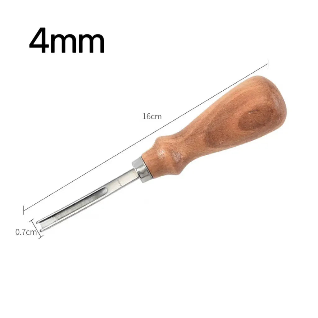 1pc Practical Leather Craft Edge Beveler Skiving Beveling Cutting DIY Handmade Cutting Hand Trimming Leather Craft Tools