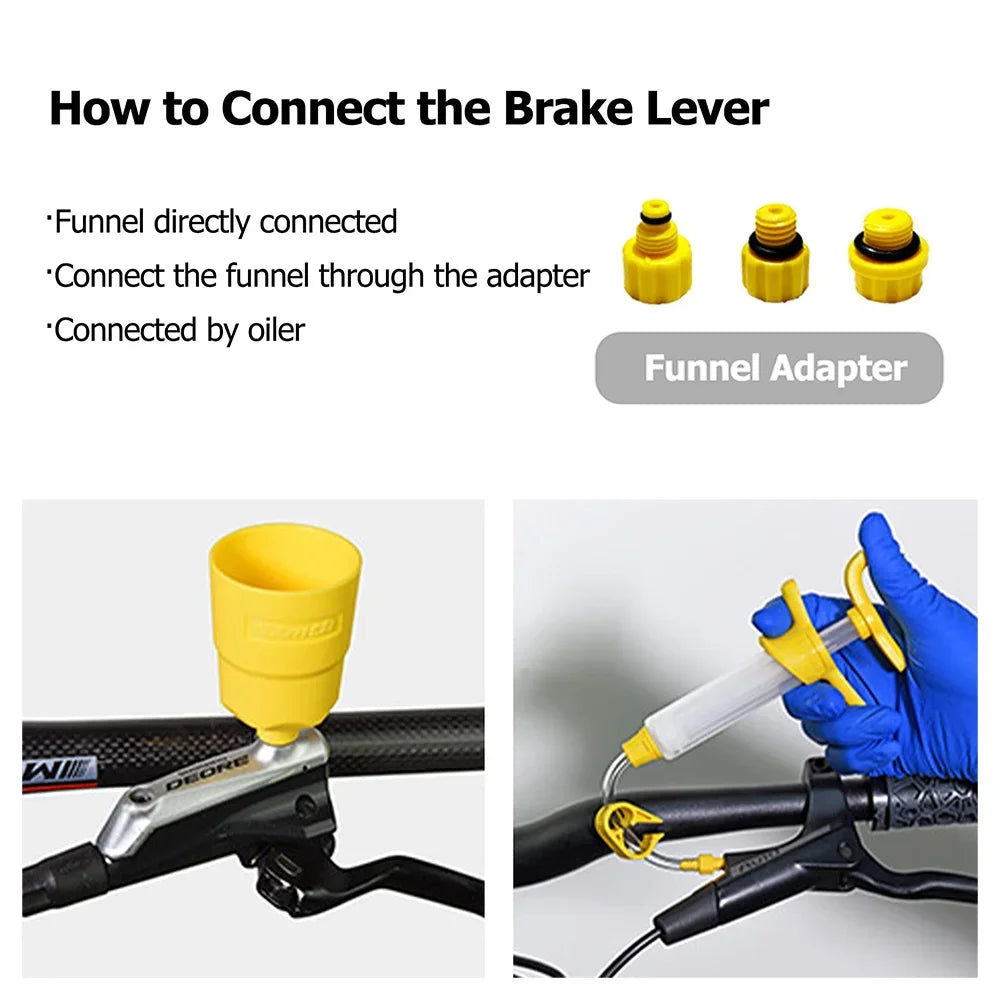 Ezmtb Bicycle Brake Oil Bleed Kit,Hydraulic Disc MTB Road Bike Brake Repair Tool,SRAM Avid MAGURA Series