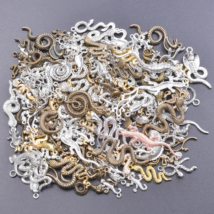 20PCS Steampunk Charm Alloy Tools Mixed Antique Bronze Spanner,Ruler,Hammer Pendants DIY Craft Jewelry Making Supplies Accessory