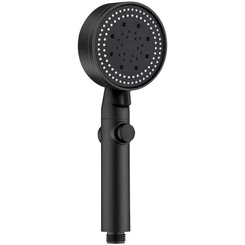 This multi-functional, height-adjustable shower head features 5 modes, adjustable water flow, and a one-touch stop function.