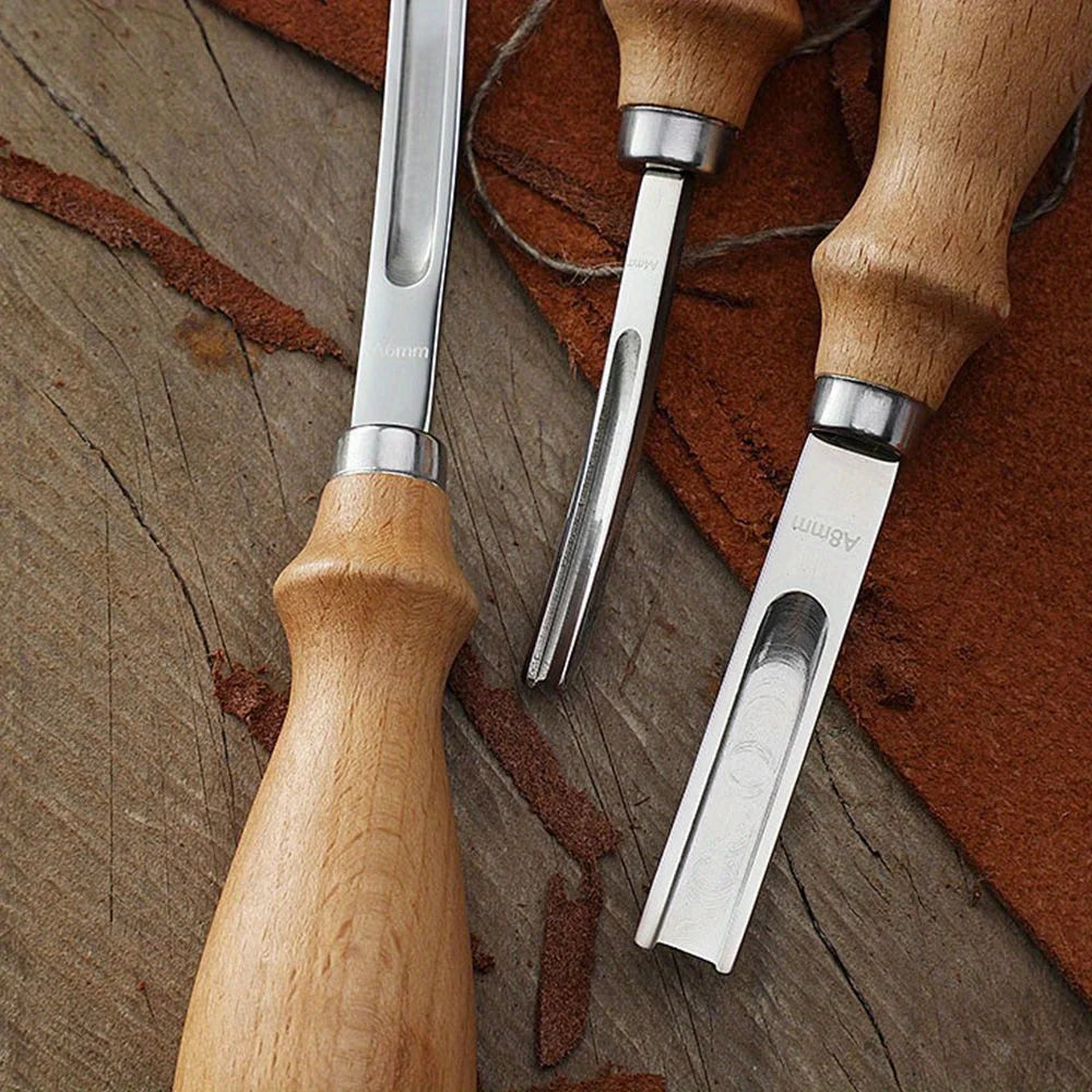 1pc Practical Leather Craft Edge Beveler Skiving Beveling Cutting DIY Handmade Cutting Hand Trimming Leather Craft Tools